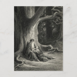 Merlin and Vivien Postcard