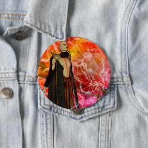 Merlin Pinback Button
