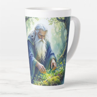 Merlin Practicing Herbalism Latte Mug