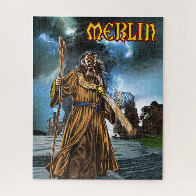 Merlin puzzle (Vertical)