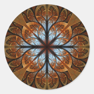 Merlin's Rose Classic Round Sticker