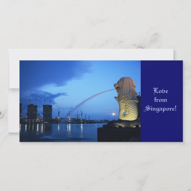 Merlion, Love from Singapore! (Front)