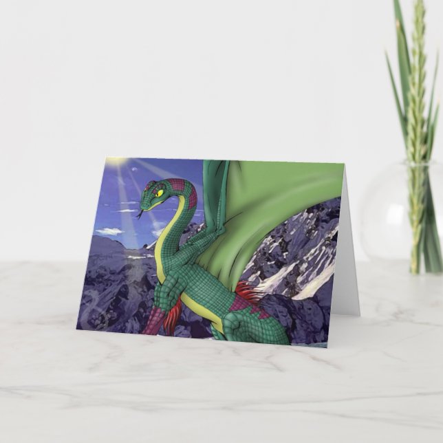 Merlock greetings card (Front)