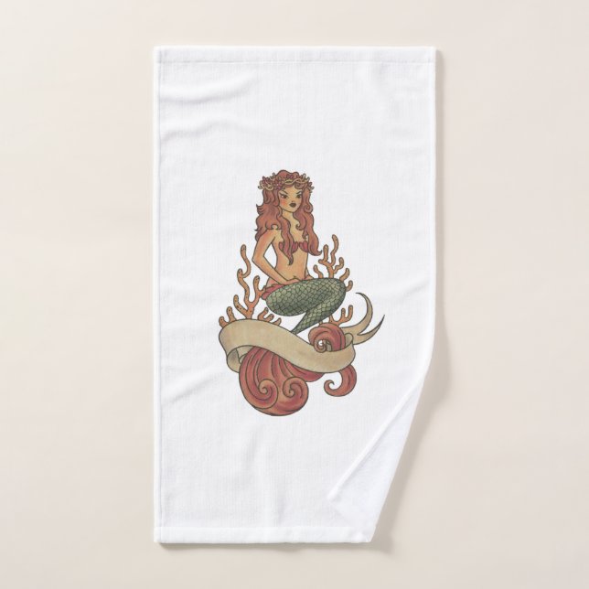 mermaid (Serviette à main)