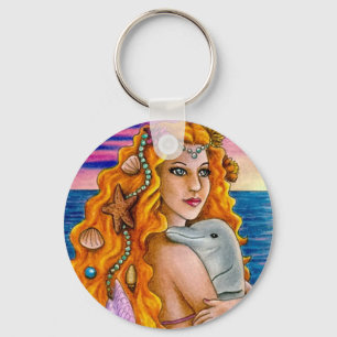 mermaid 13 Keychain