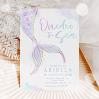 Mermaid 1st Birthday Party ONEder The Sea Mermaid