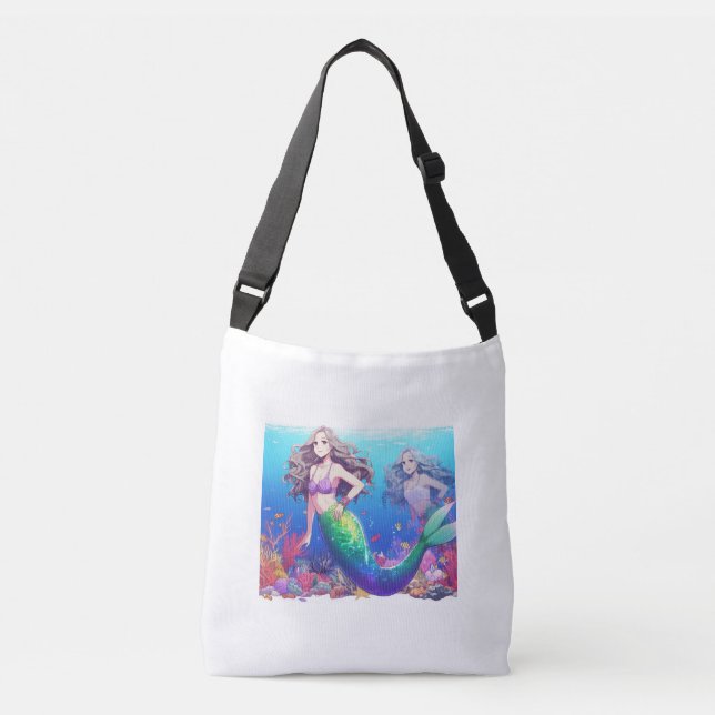 Mermaid 2 crossbody bag (Front)