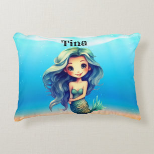 Mermaid Accent Pillow