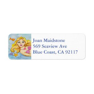 Mermaid address label