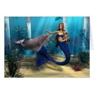 Mermaid and Dolphin