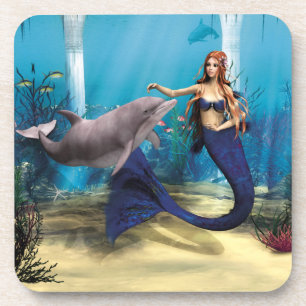 Mermaid and Dolphin Coaster