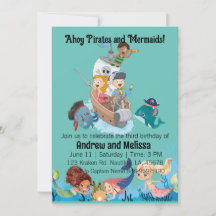 Mermaid and Pirate Birthday