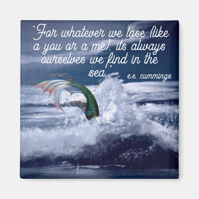 Mermaid and Sea Magnet (Front)