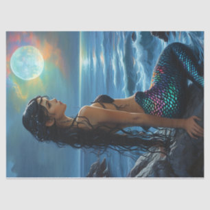 Mermaid and the Full Moon Tissue Paper