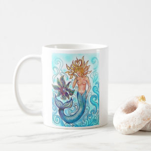 Mermaid and The Pearl Coffee Mug