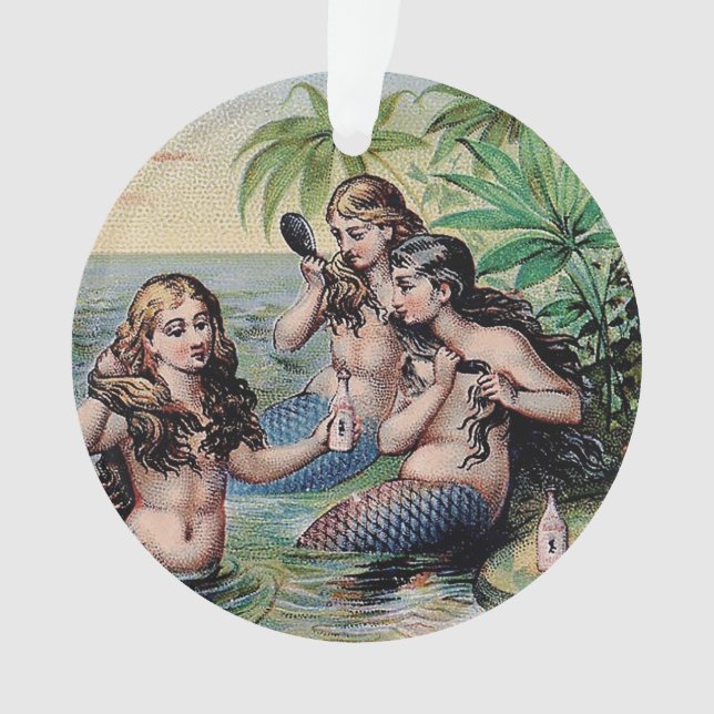 Mermaid Antique Magie Océan Nautique (devant)