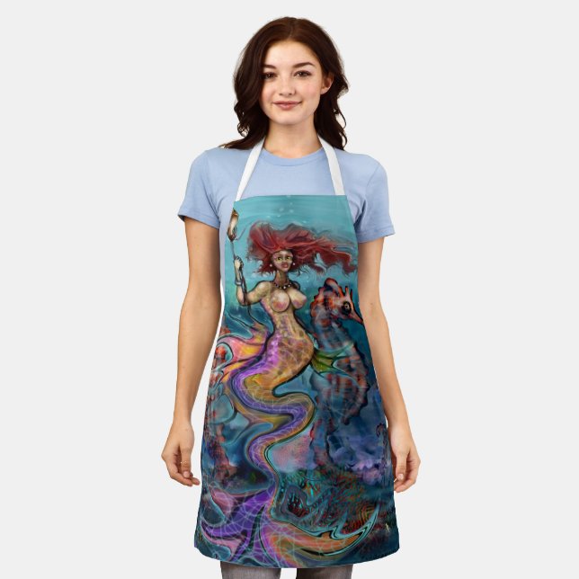 Mermaid Apron (Worn)