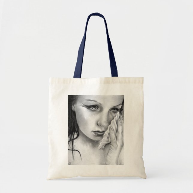 Mermaid Aquamarine Tides  Bag (Front)