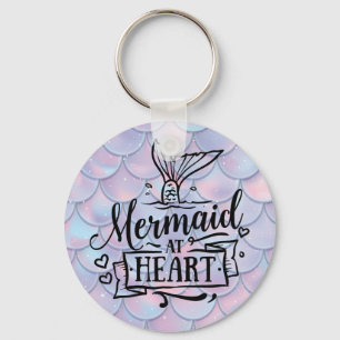 Mermaid at Heart Keychain