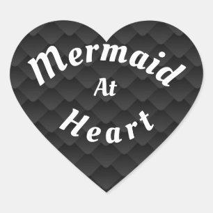 Mermaid At Heart Sticker