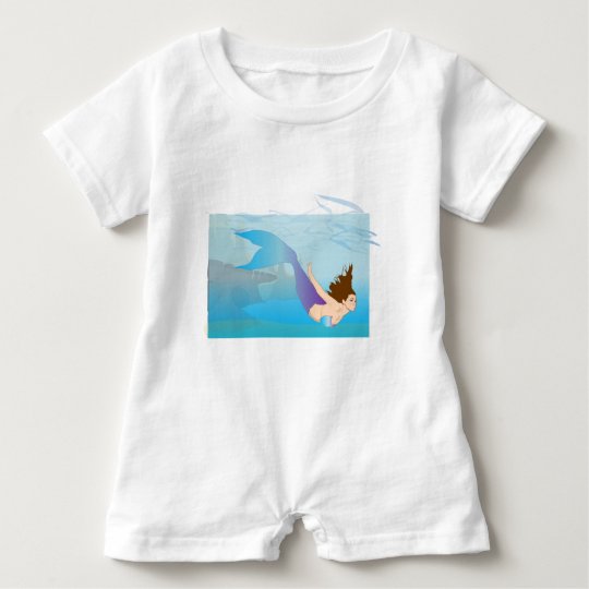 Mermaid Baby Romper