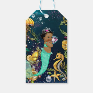 Mermaid Baby Shower Gift Tags