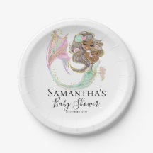 Mermaid Baby Shower nautical