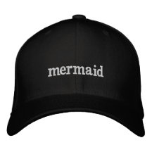"mermaid" ball cap