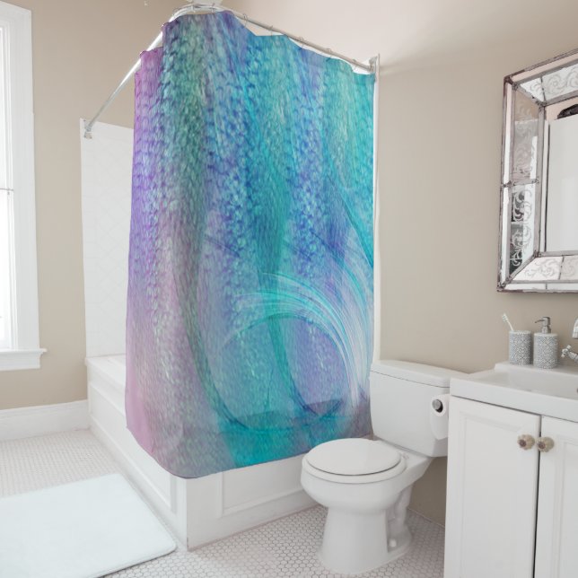 Mermaid bathroom Decor (In Situ)