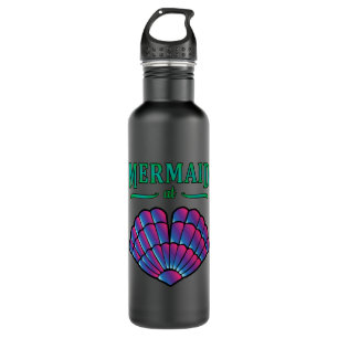 Mermaid Beach Bikini Carnival Shell BH Gift Idea 710 Ml Water Bottle