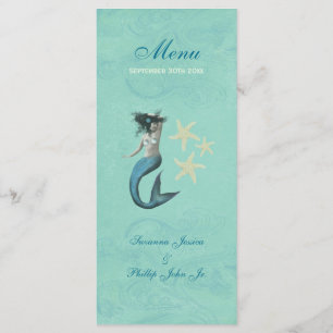 Mermaid Beach Coastal Wedding Menu