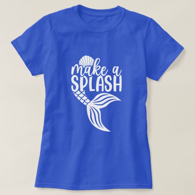 Mermaid Beach | Make a Splash T-Shirt (Design Front)