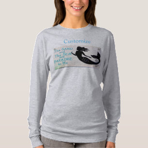 Mermaid beach sign Thunder_Cove T-Shirt