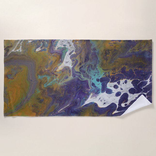 Mermaid Beach Towel (Front)