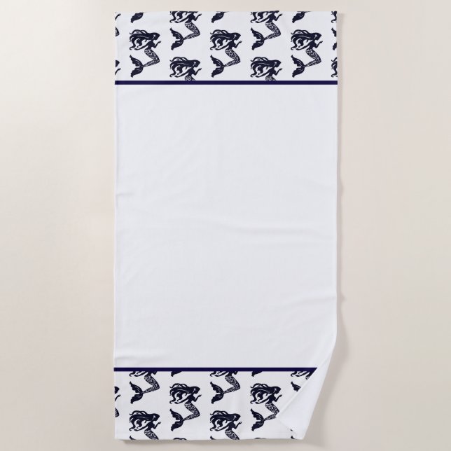Mermaid Beach Towel (Front)