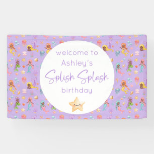Mermaid Birthday Banner