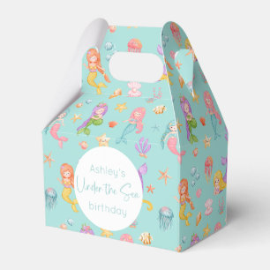 Mermaid Birthday Favor Box