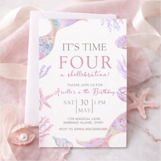Mermaid Birthday Invitation (Creator Uploaded)