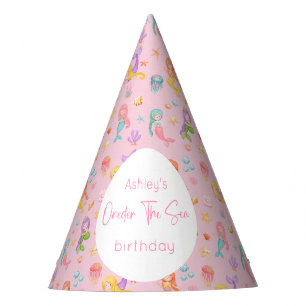 Mermaid Birthday Party Hat