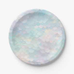 Mermaid Birthday Party Paper Plate