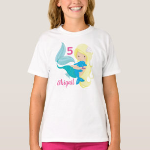 Mermaid Birthday T-Shirt