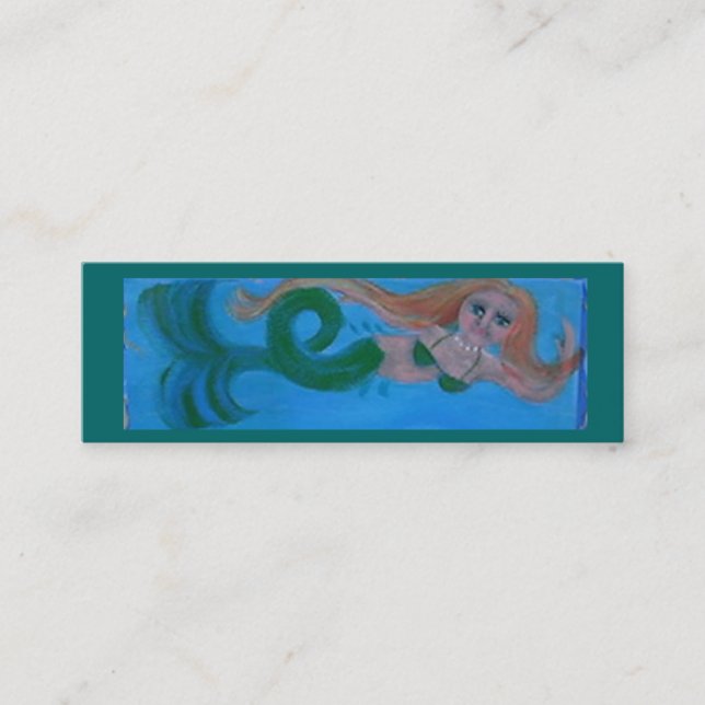 mermaid biz card (Front)