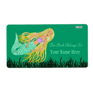 Mermaid (Bookplate)