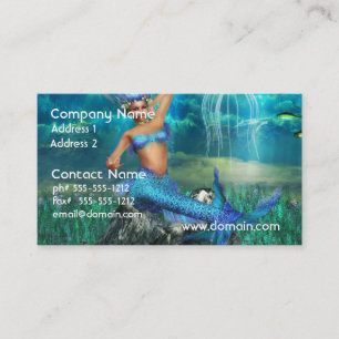 Mermaid Business Cards
