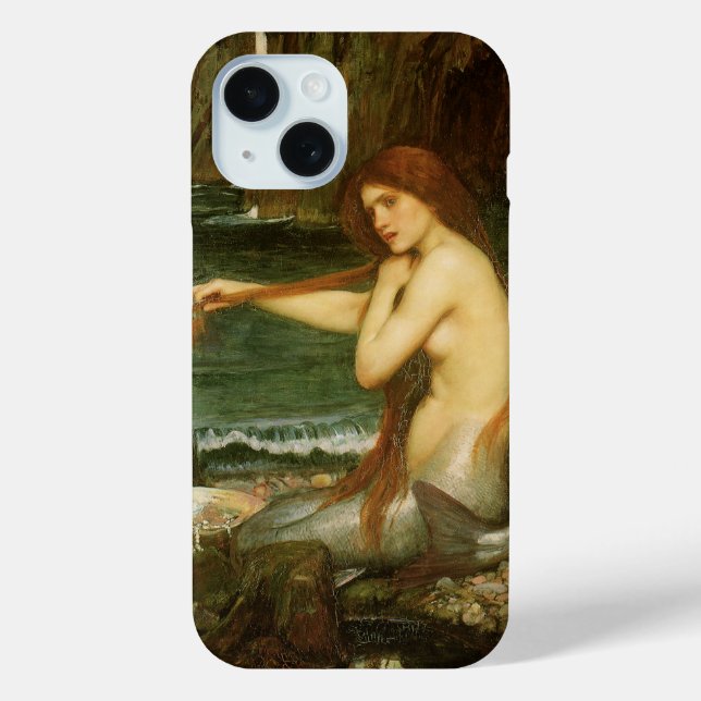 Mermaid by John William Waterhouse Case-Mate iPhone Case (Back)