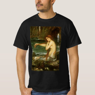 Mermaid by John William Waterhouse T-Shirt