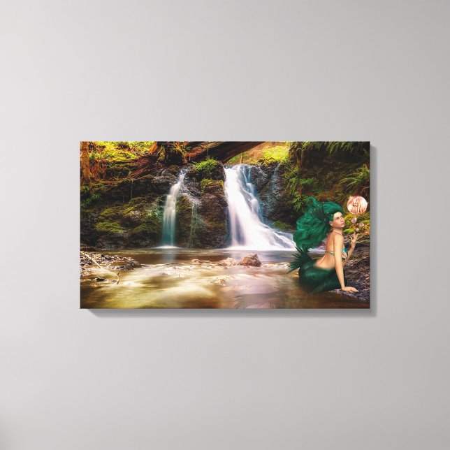 Mermaid Canvas Print (Front)