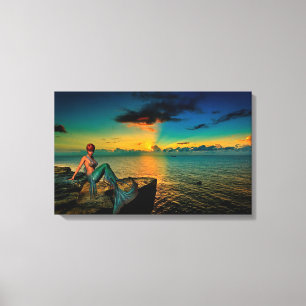 Mermaid Canvas Print