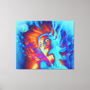 Mermaid Canvas Print