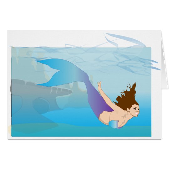Mermaid Card